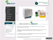 Tablet Screenshot of amclean.com.ar